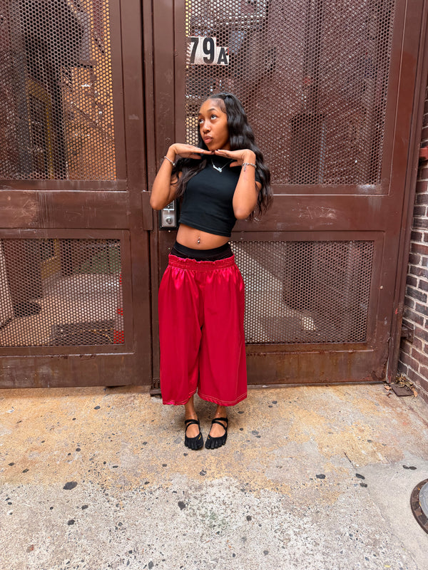 Burgundy ATH shorts