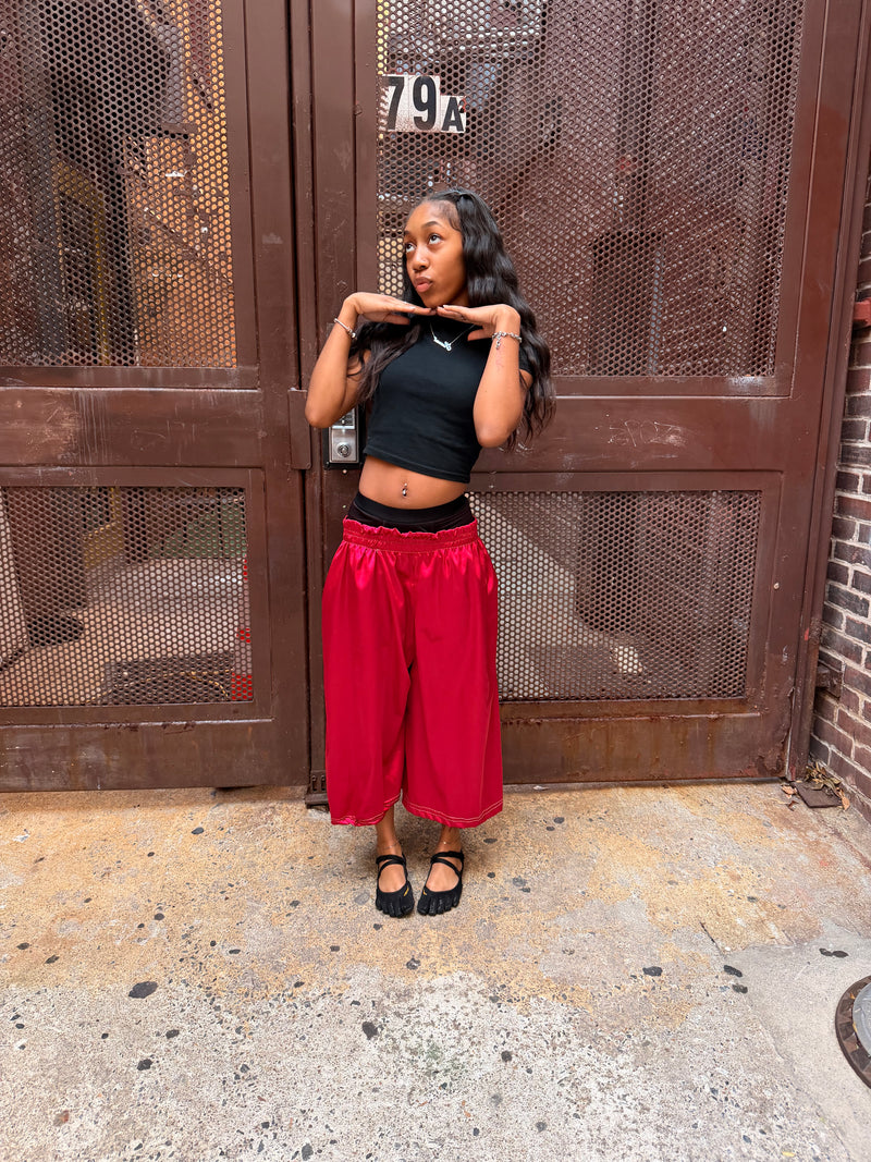 Burgundy ATH shorts