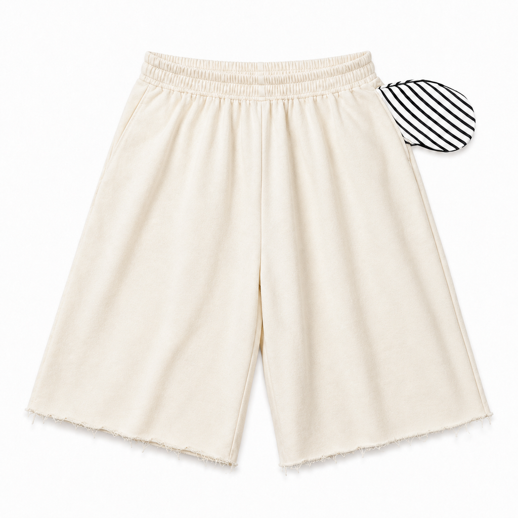 white  peppermint shorts