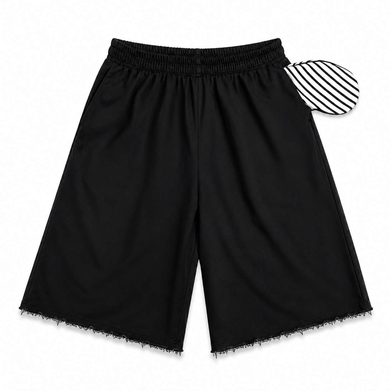 black peppermint shorts