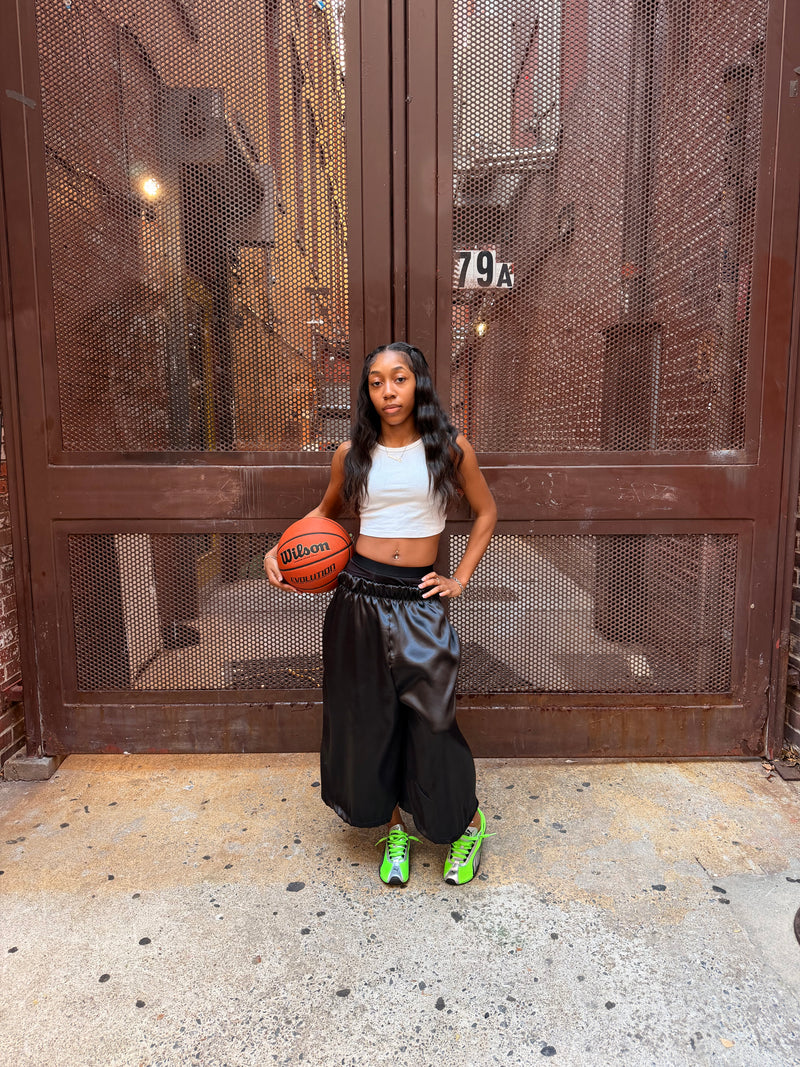 Black Athletic wear shorts