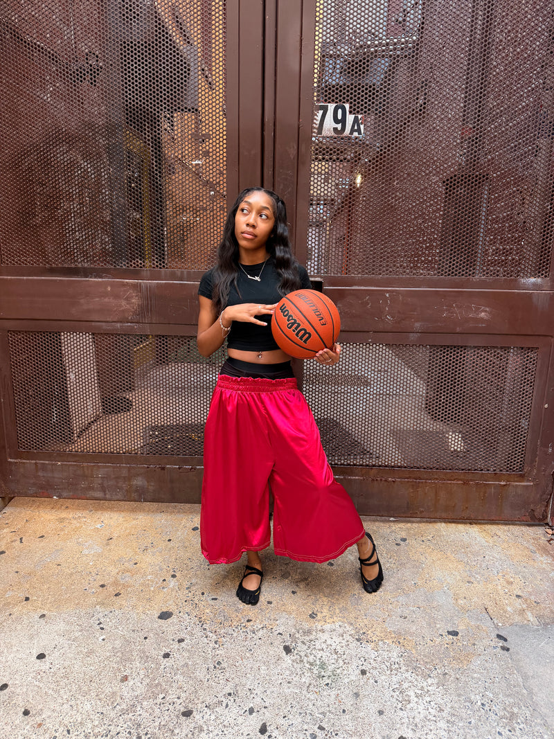 Burgundy ATH shorts