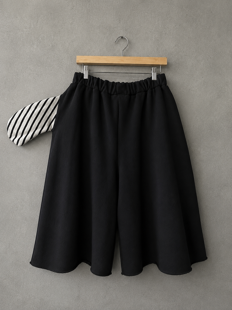 black peppermint shorts