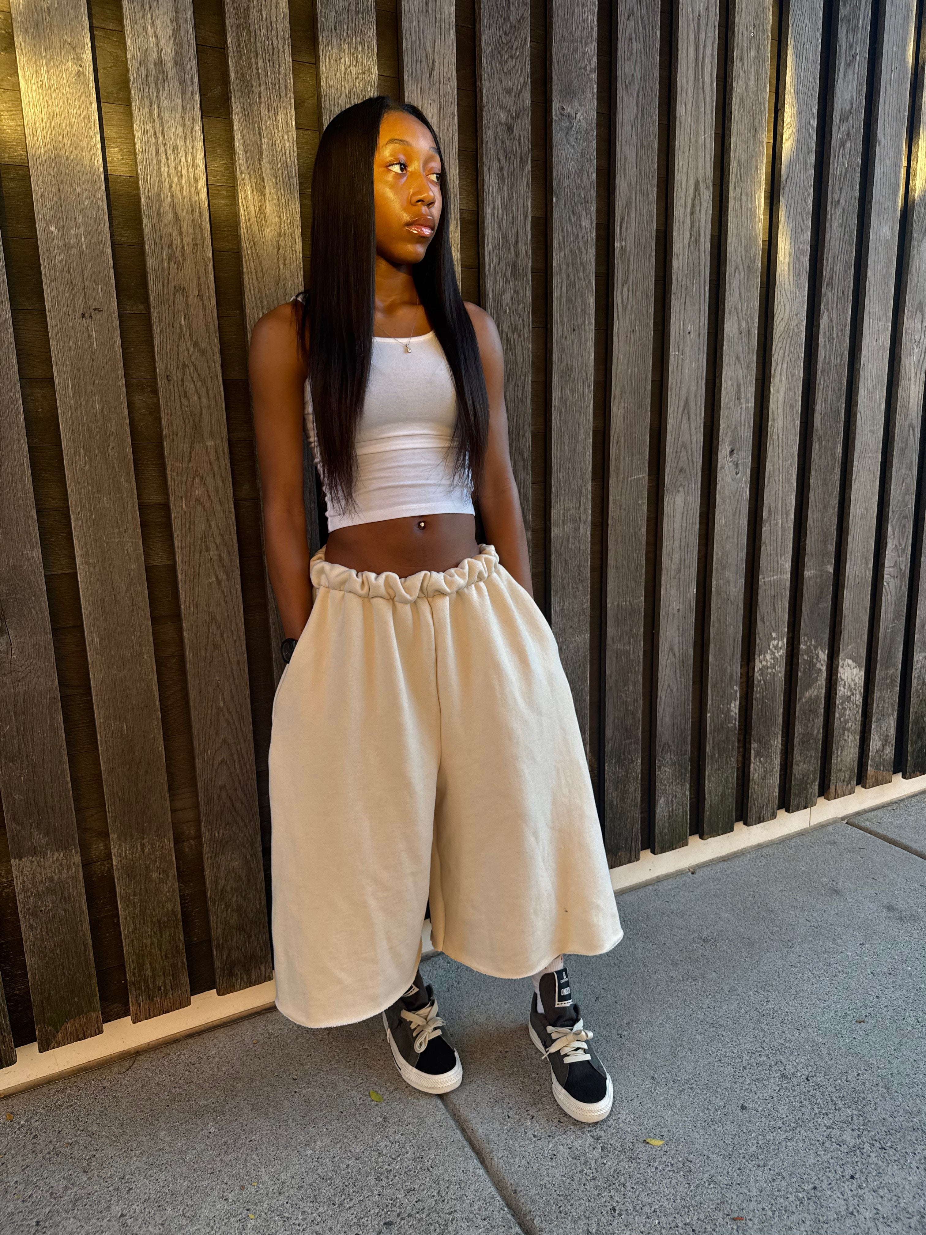 white  peppermint shorts